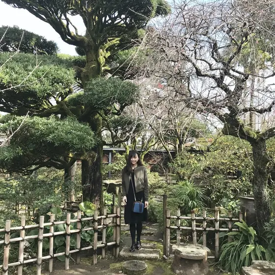 庭園も自由に見学させていただけます