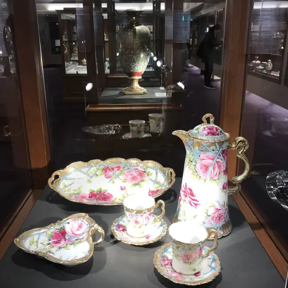 技の光る展示品
