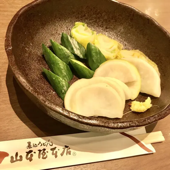お漬物もとっても美味しい