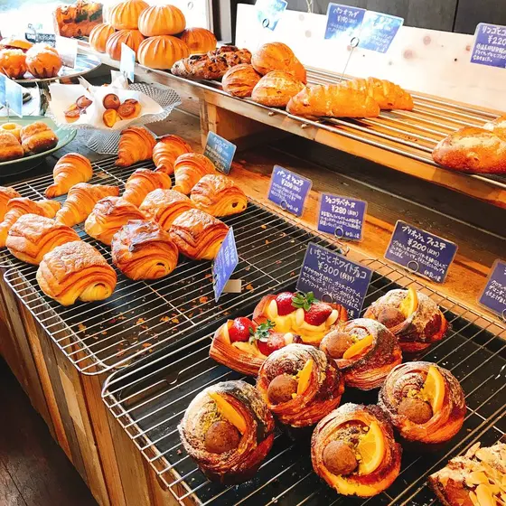 甘い系のパンが豊富