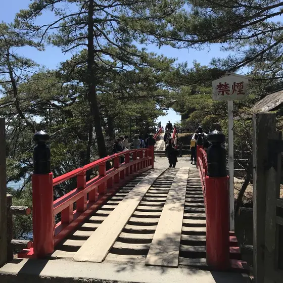 五大堂 透し橋