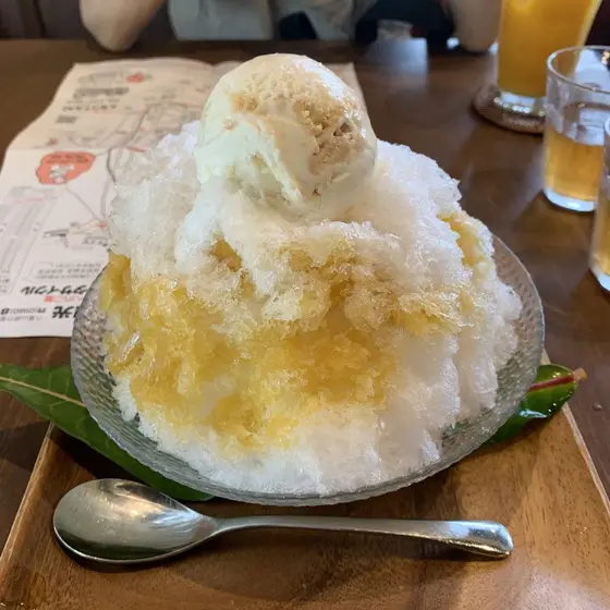 シークァーサーかき氷