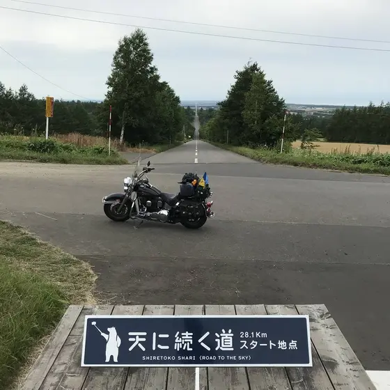 天に続く道