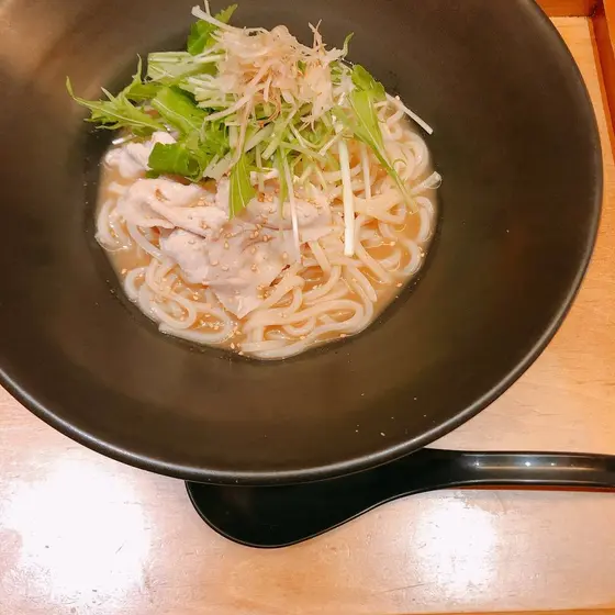 豚しゃぶ胡麻ポン酢うどん