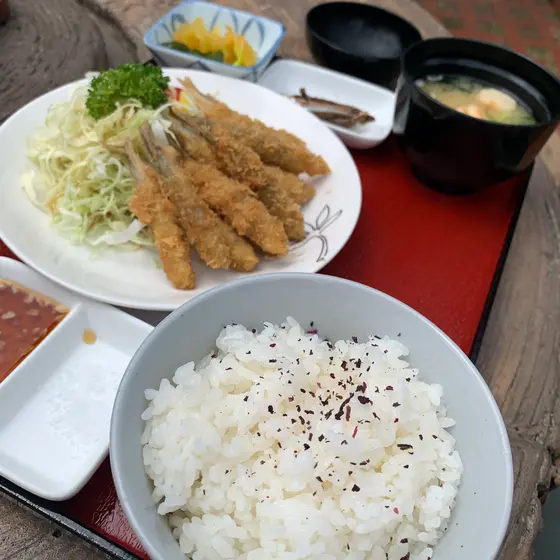 公魚フライ定食