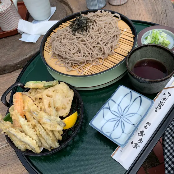 公魚天ぷらそば（冷）