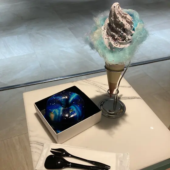 宇宙っぽい可愛い食べ物