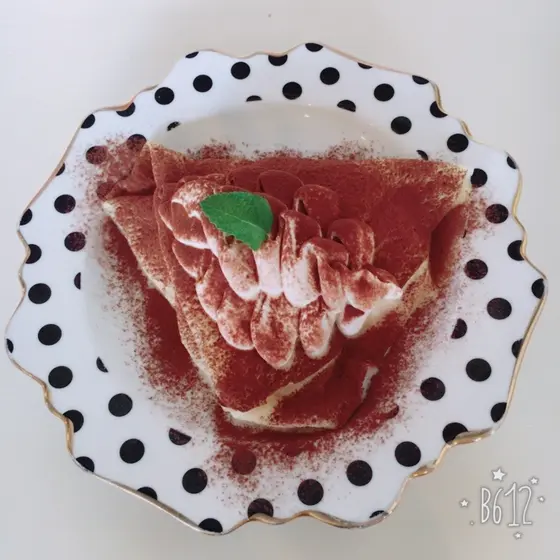 ティラミスクレープ♡