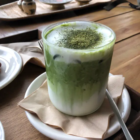 녹차라떼（抹茶ラテ）