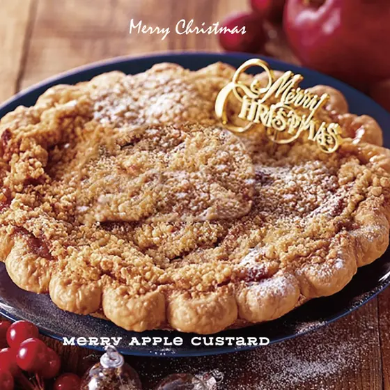 【Xmas限定品】 Merry Apple Custard メリーアップルカスタード（クリスマス限定アップルパイ ）☆予約受付中！12月20日からお渡し☆