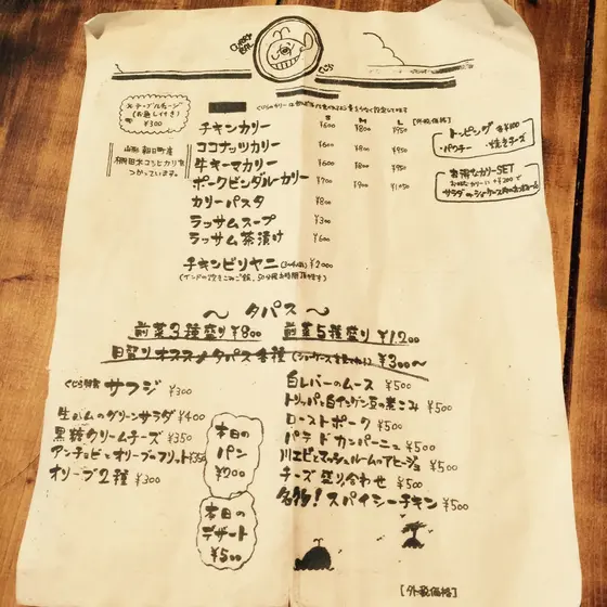 メニュー