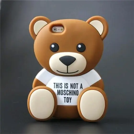芸能人愛用のモスキーノmoschino iphoneケース iphone7/6s カバー 可愛い熊