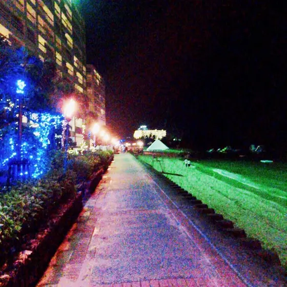 夜のホテル
