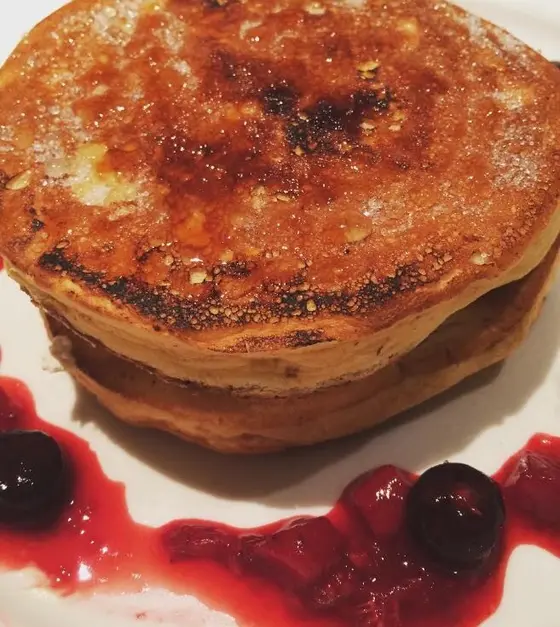 クリームブリュレパンケーキ