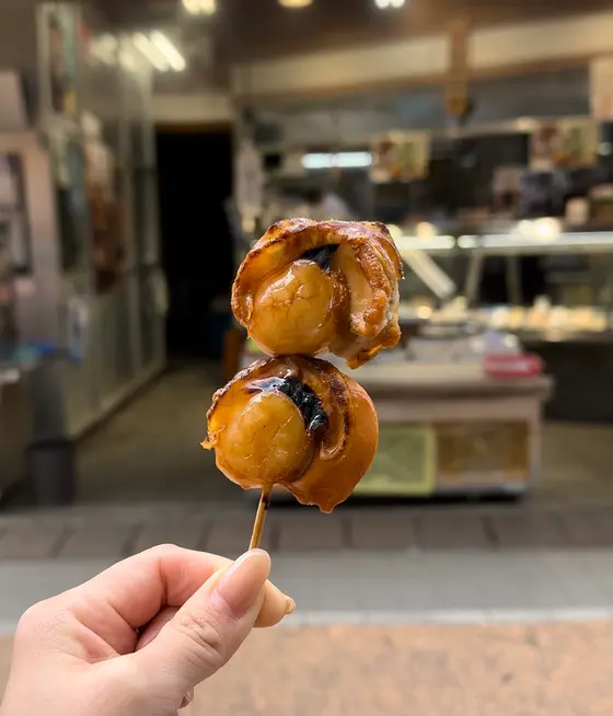 焼きホタテ串　280円