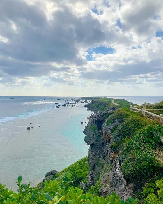 ちょっとこの日は雲が多かった￼