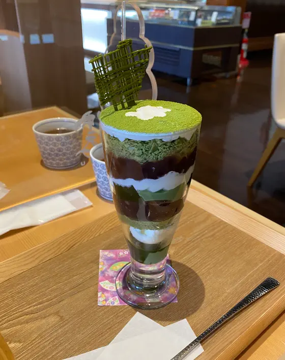 抹茶パフェ