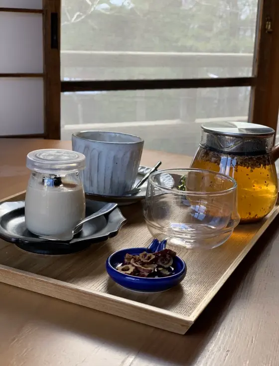 薬膳茶や薬膳プリン