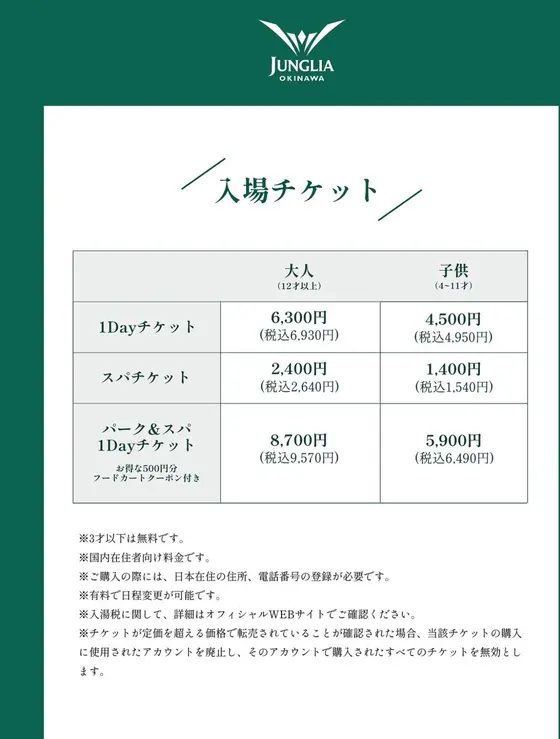 スポット内のおすすめ