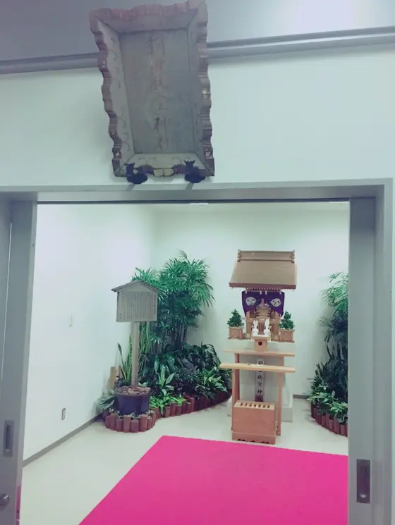 ありました！ここが羽田航空神社です。