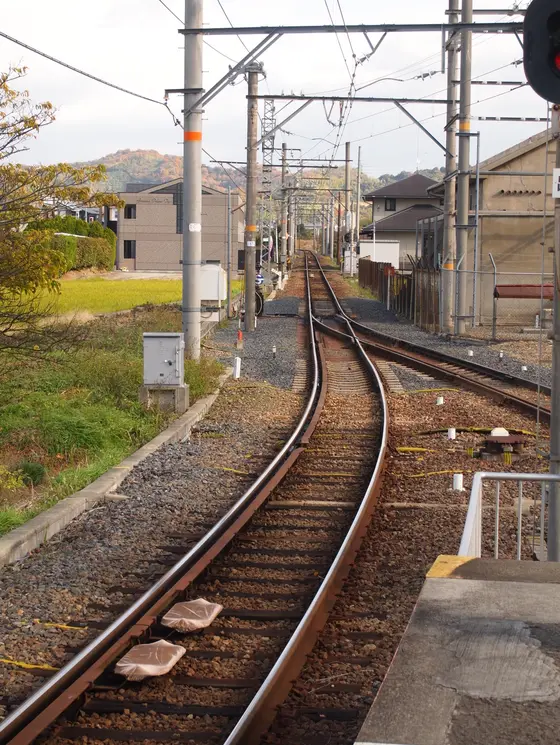この線路が好き♡