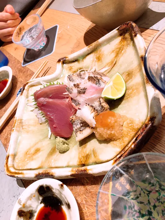 新鮮なお刺身盛り合わせ