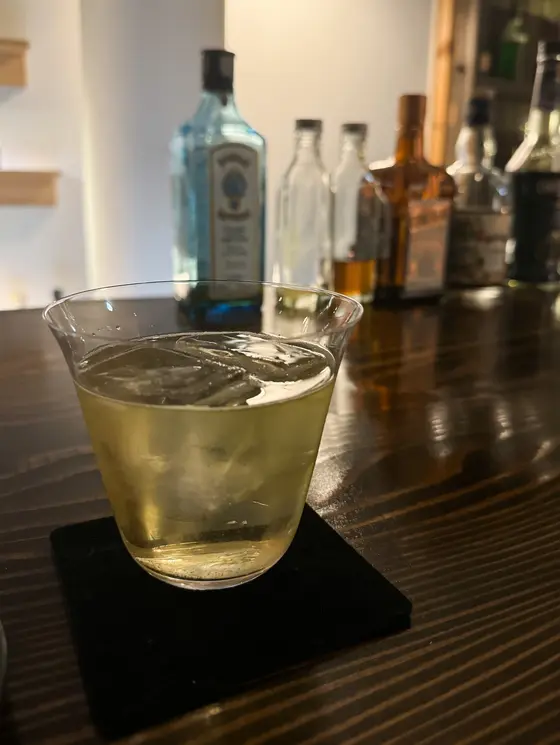 煎茶ジントニック