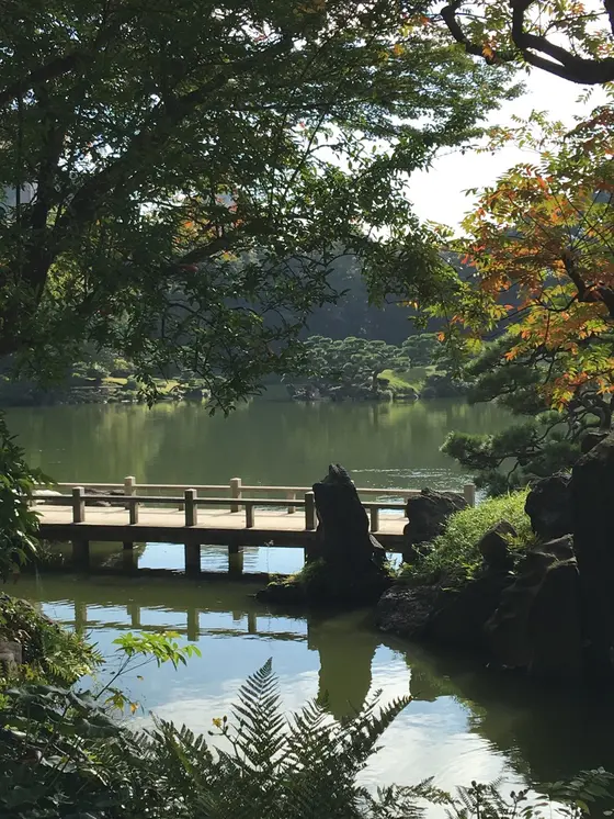 入るとすぐこんな景色