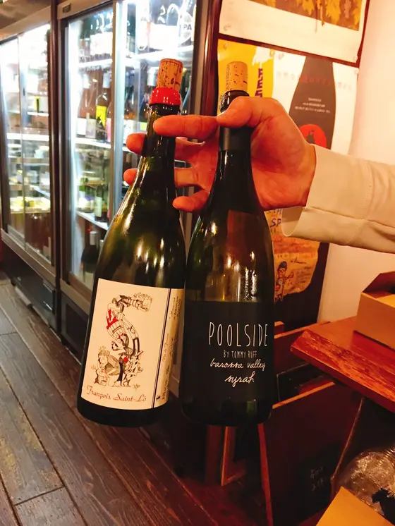 ワインの種類は豊富です🍷