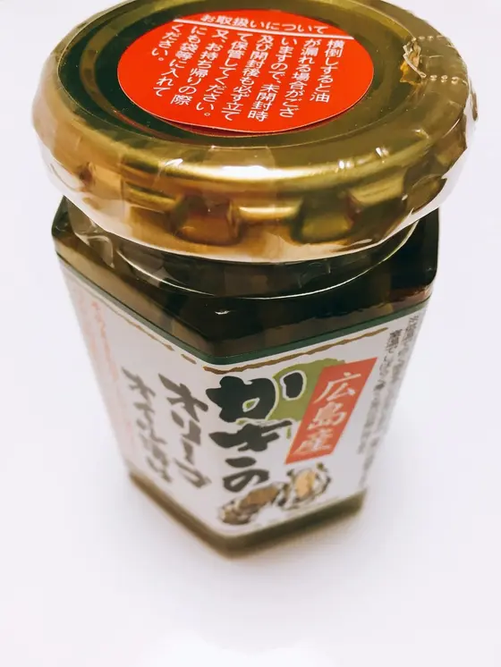 牡蠣のオリーブオイル漬け
