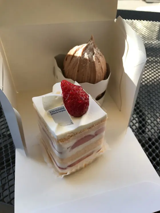 ガトーフレーズとモンブラン
