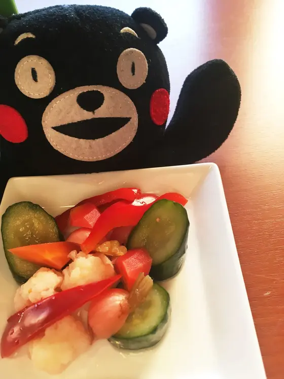 お手製ピクルスも美味☆