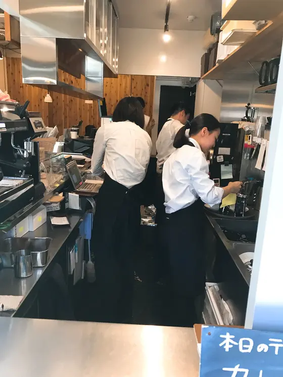 バリスタさんたち