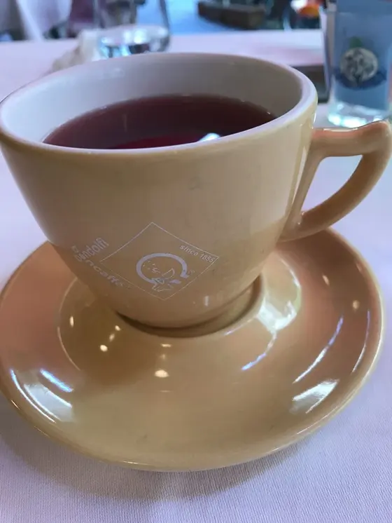 食後のコーヒーまたは紅茶