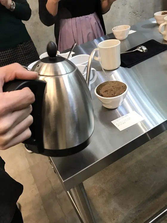 カッピングとは味見
