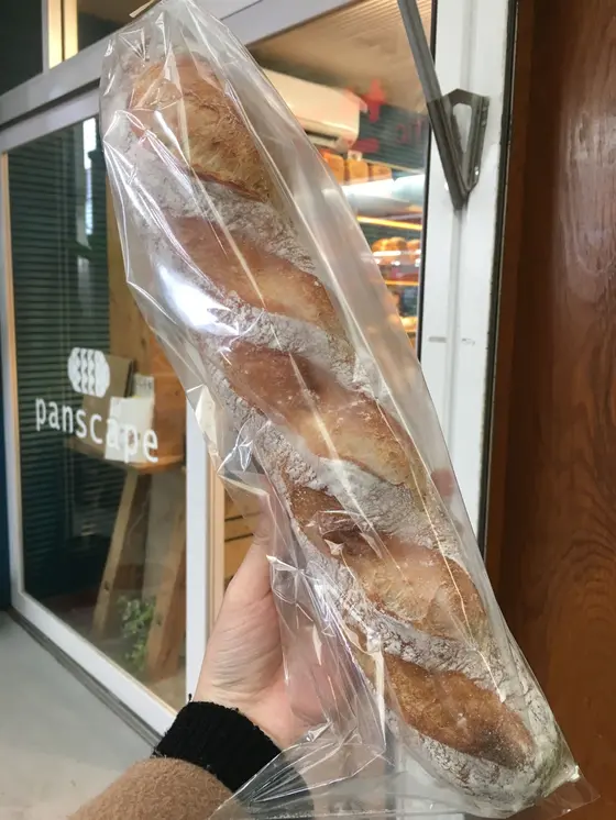 焼きたてバケット