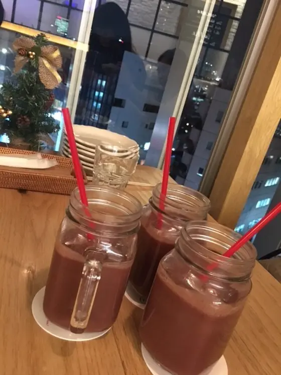 アサイードリンクも美味しいよ!