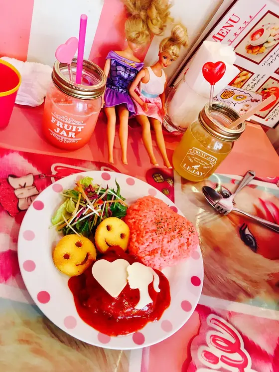 ハンバーグプレート