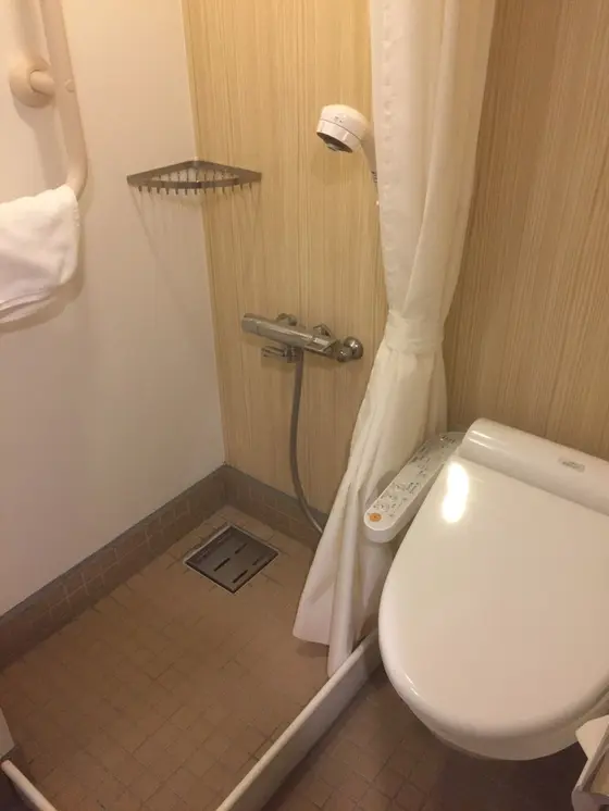 専用トイレ&シャワー完備