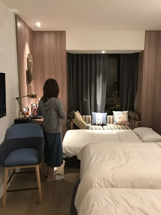 2人なのに何故かエキストラベット…