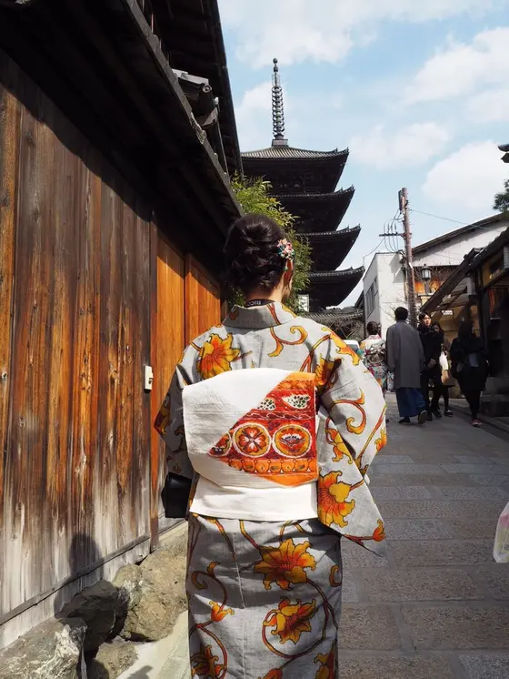 五重の塔まで徒歩五分くらい