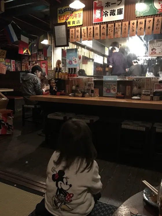 レトロな店内