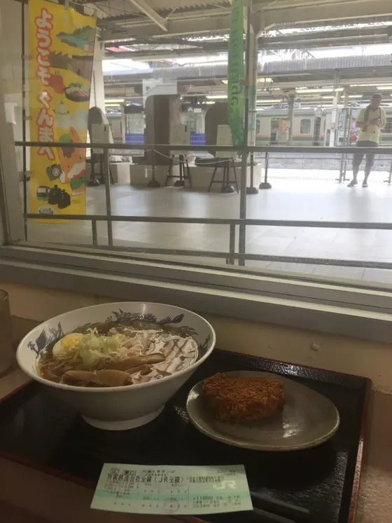 青春18きっぷ旅で行った日の朝食