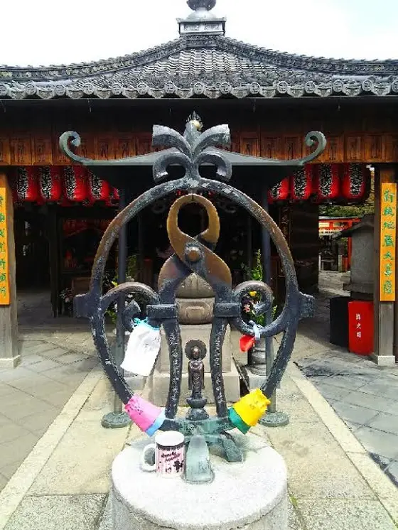 堂本印象が奉納した釘抜