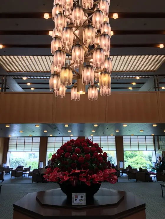 入口のお花はいつも綺麗です✨
