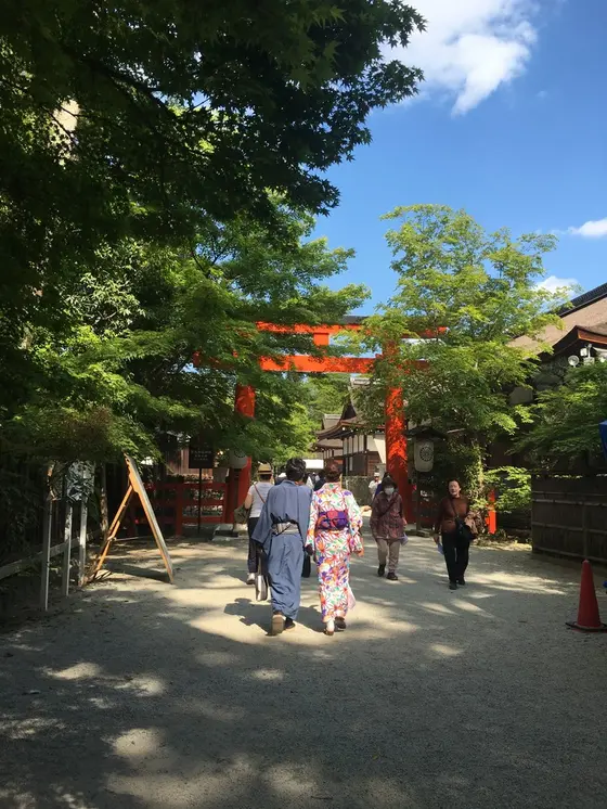 神社入り口