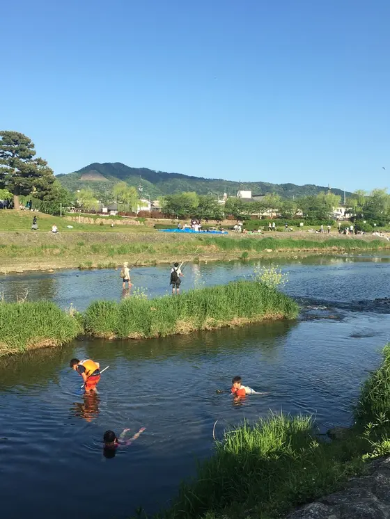水遊び