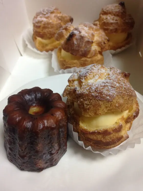 ⚫︎カヌレとシュークリーム