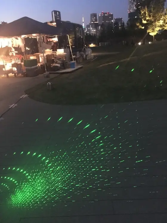 光のイルミネーション