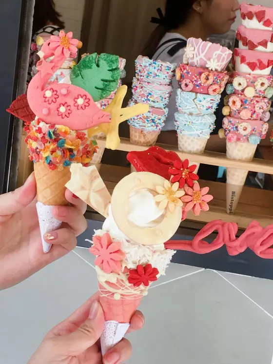 もらった瞬間の高揚感が高すぎなアイスの出来上がり😊💞